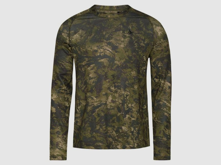 Koszulka Seeland Active Camo L/S InVis green 160210260, zdjęcie 1 z 6