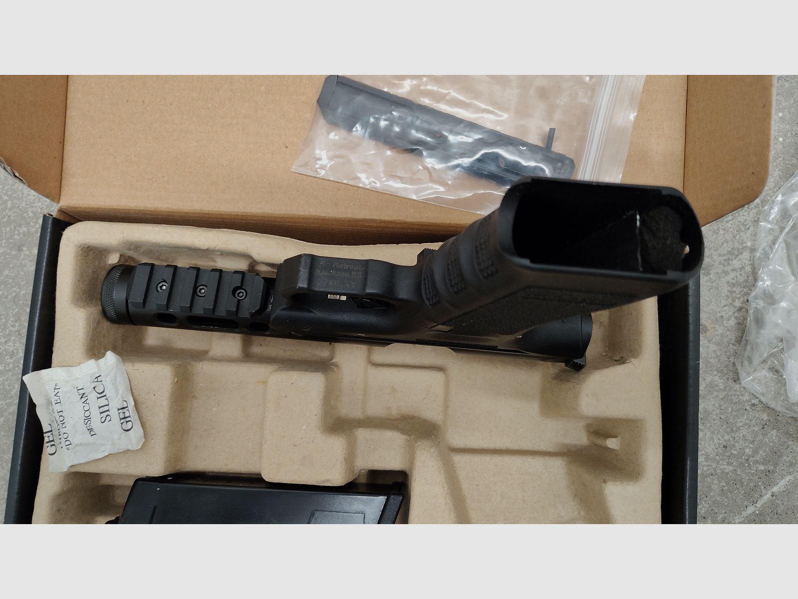 WE Galaxy GBB Gas Airsoft-Pistool Zwart 6mm BB