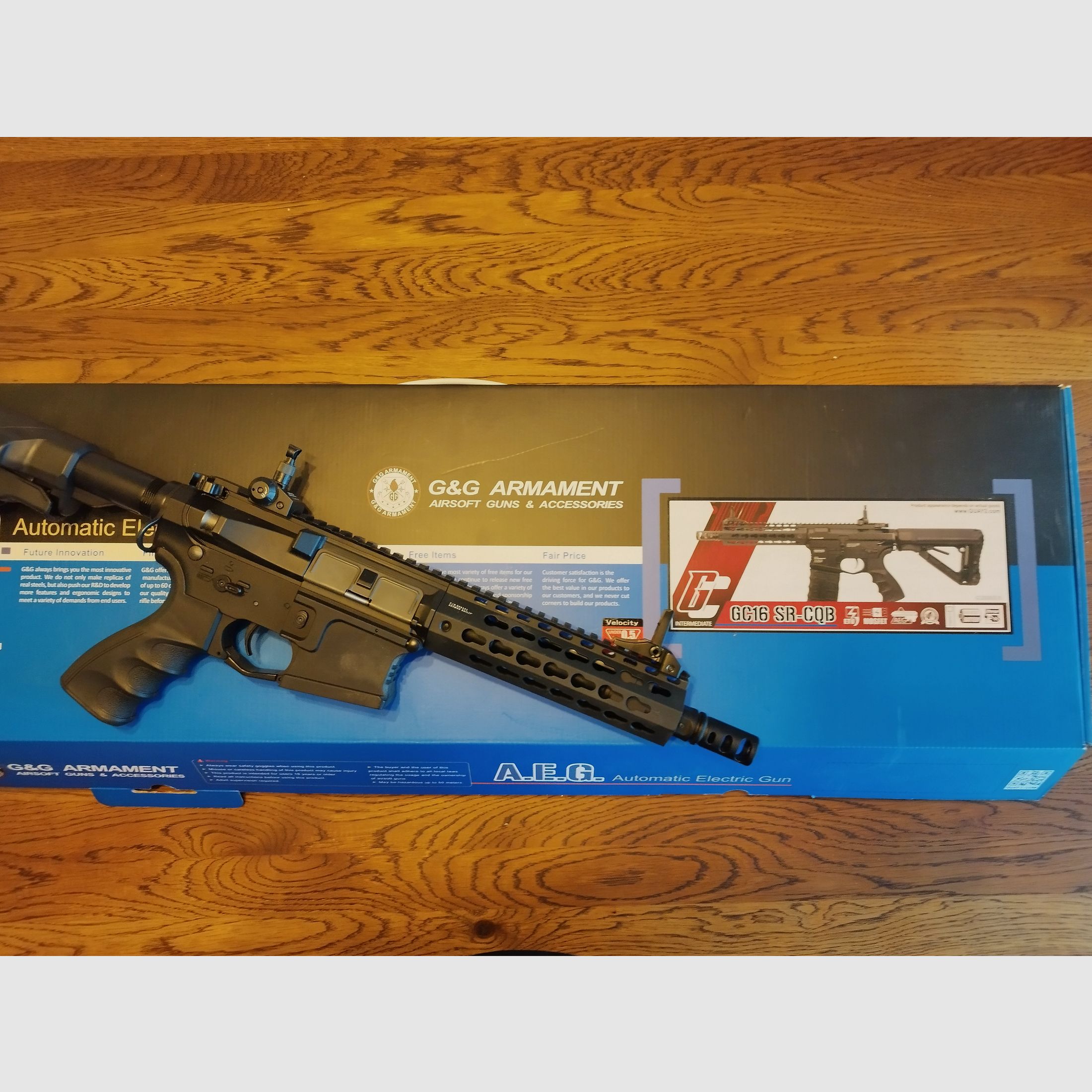 G&G GC16 E.T.U. SR CQB 0.5J Softair Gewehr