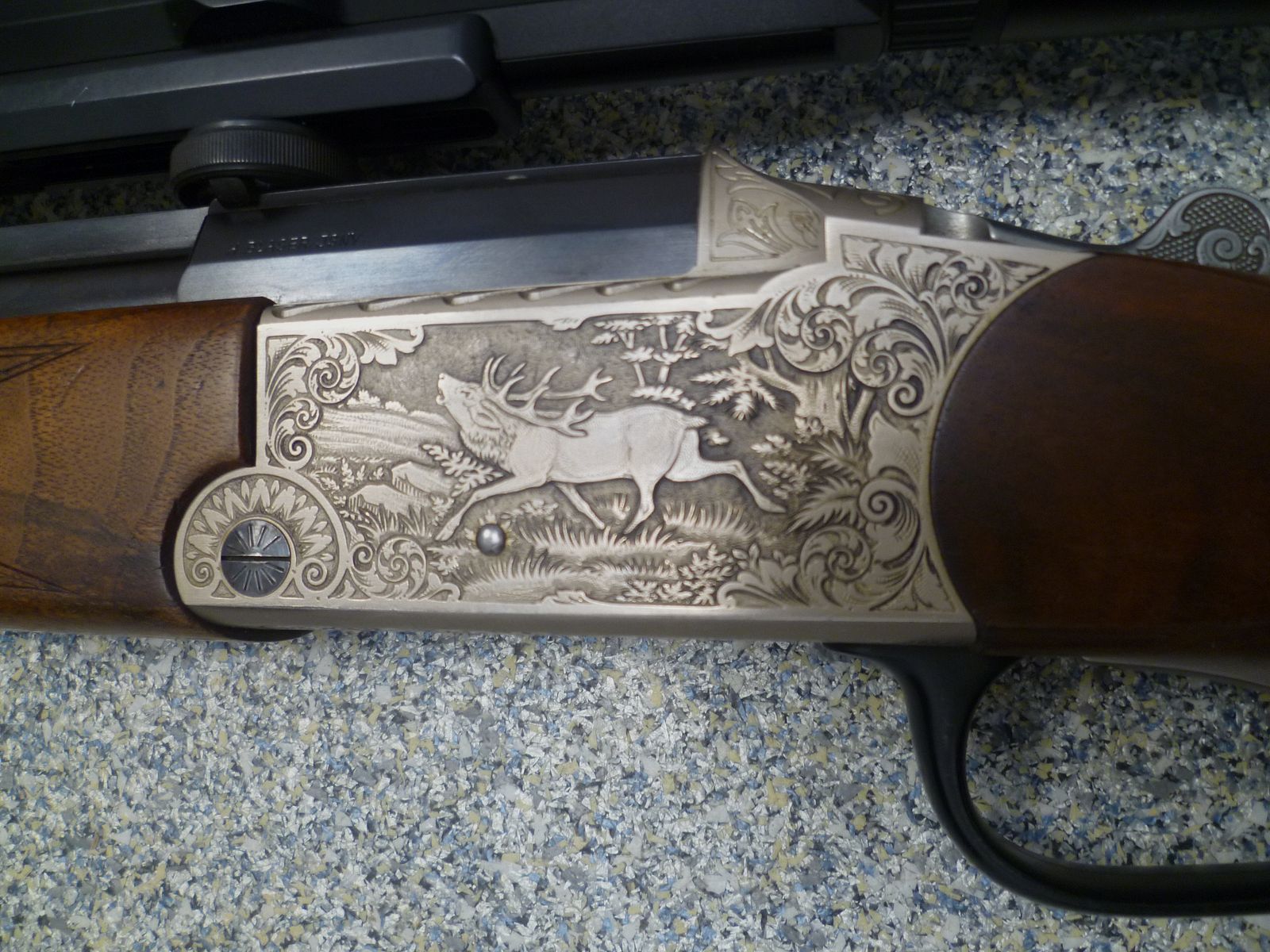 Bockdoppelbüchse Blaser 9,3x74R mit Zeiss Varipoint