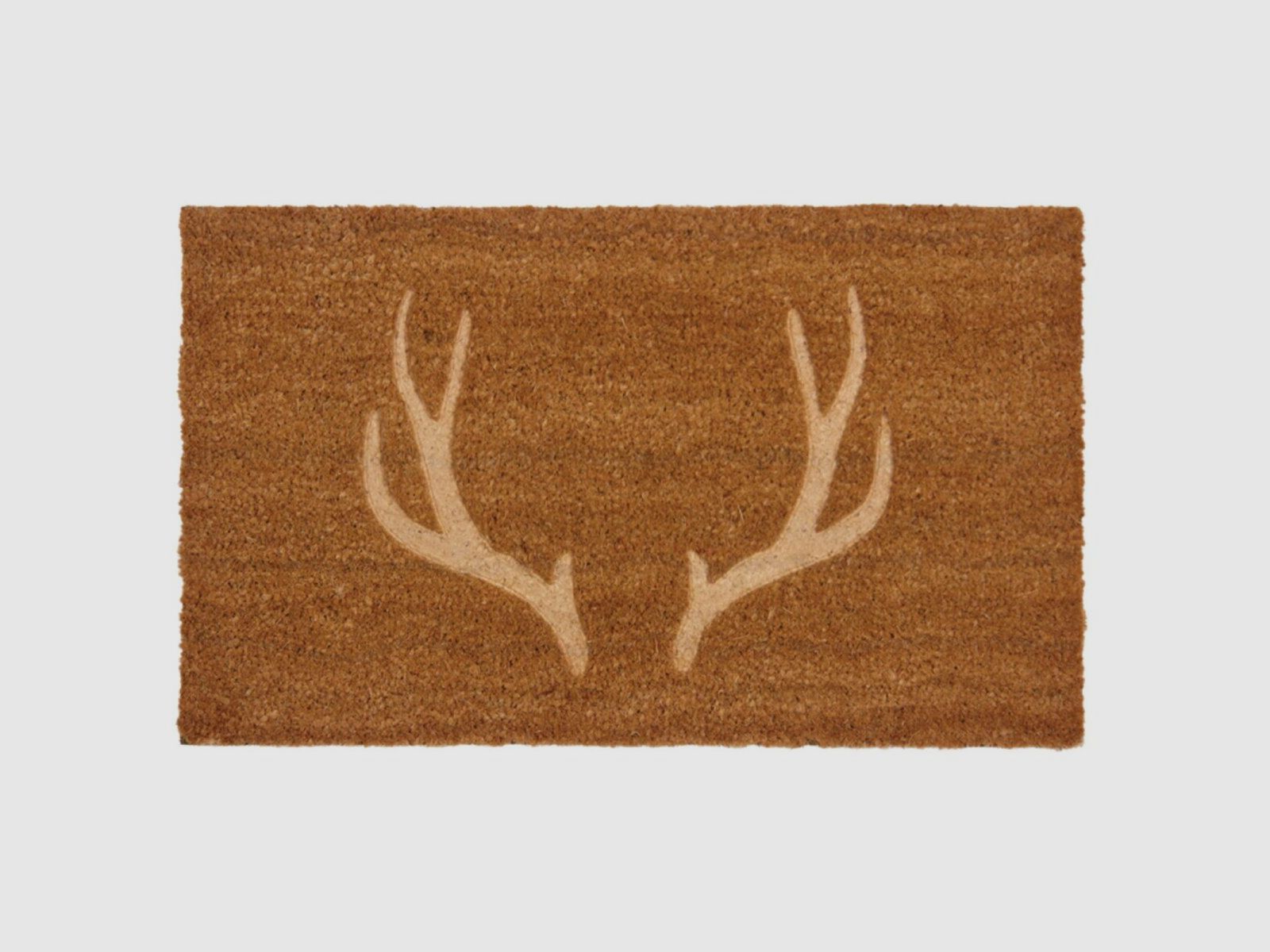 Lovergreen Outdoor Motiv Kokosnuss-Fumatte braunes Hirschgeweih