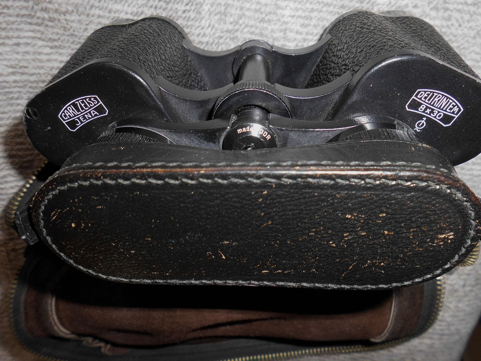 Original Carl Zeiss Jena DELTRINTEM 8x30 Q1 Fernglas Made in DDR