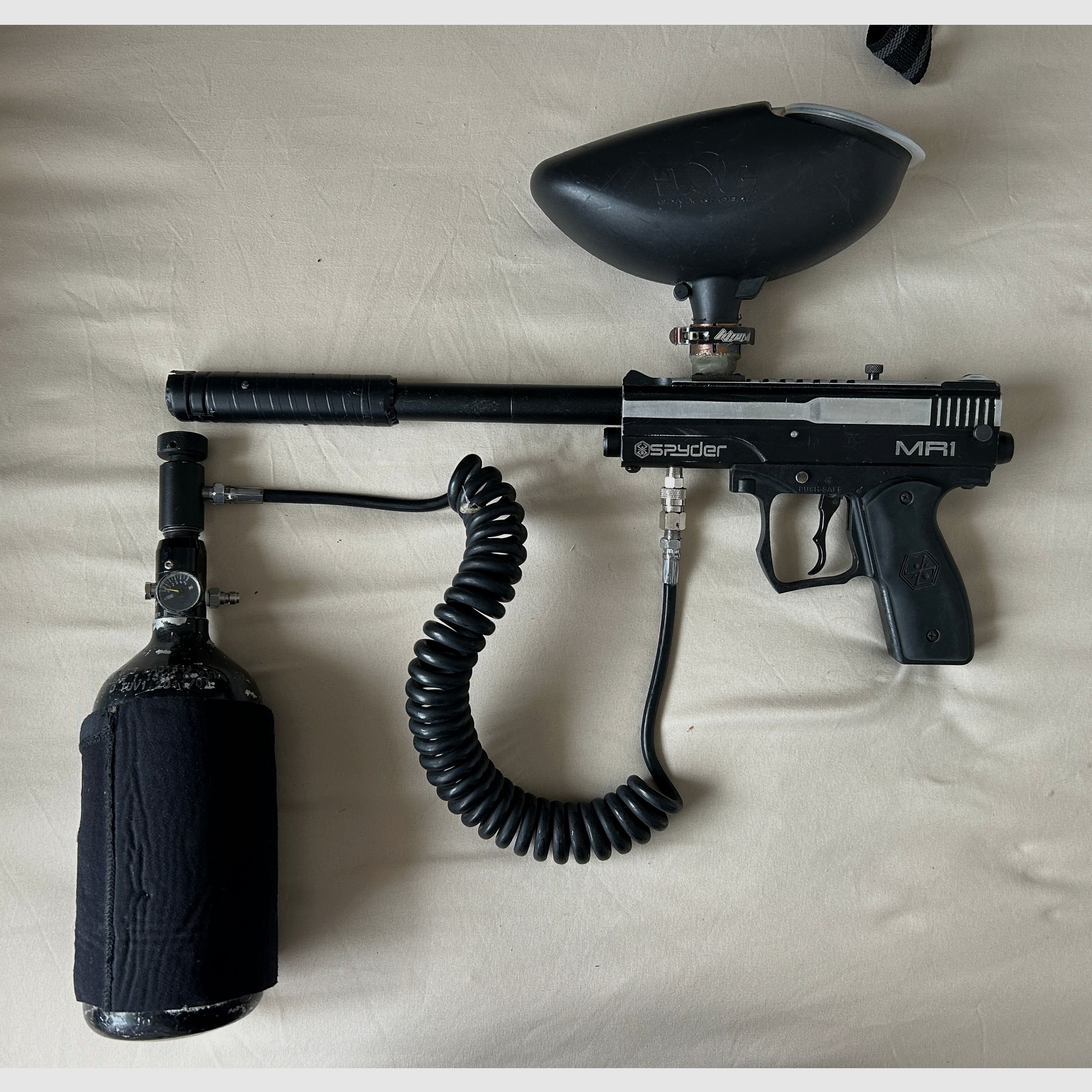 lot paintball bt omega electro + spyder MR1
