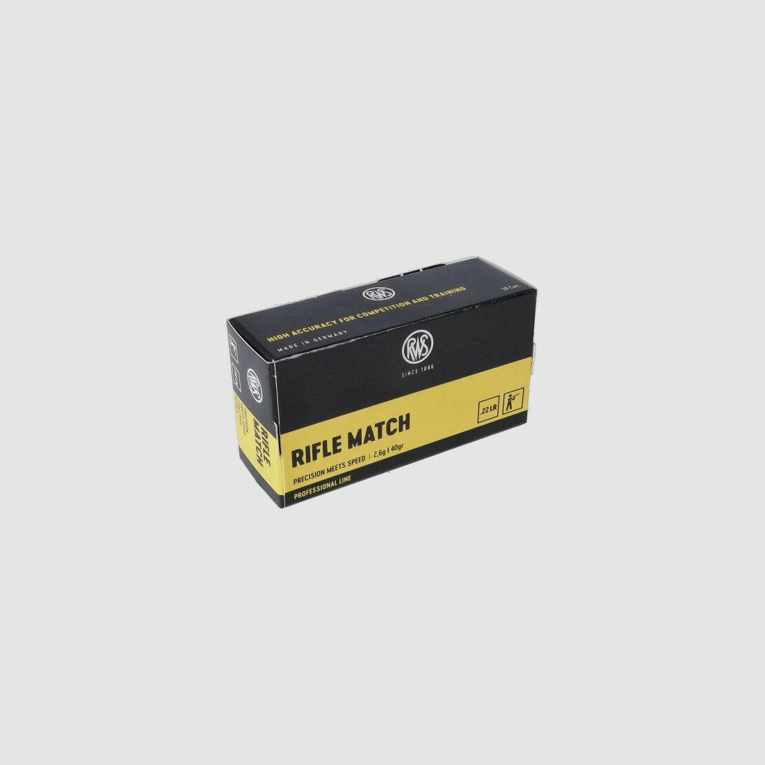 RWS Rifle Match 40gr .22lr, image 1 sur 2