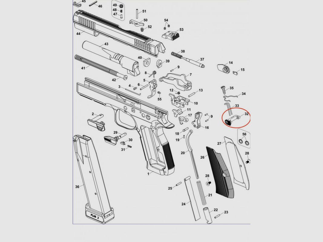 CZ Magazinhalter Set - Shadow 2, Bild 2 von 2