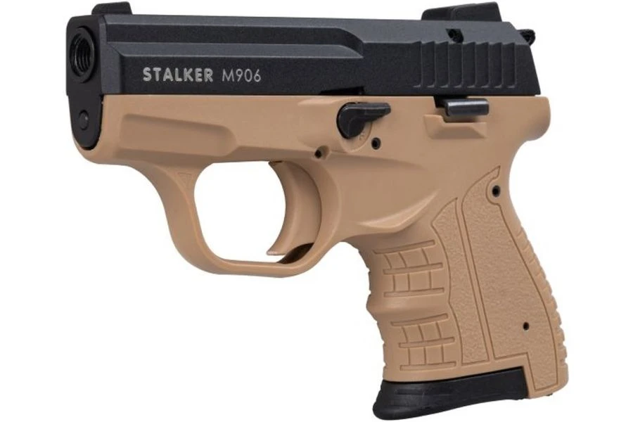 STALKER M906 BAS FDE TAN Schreckschusspistole für 6 mm .22 Long