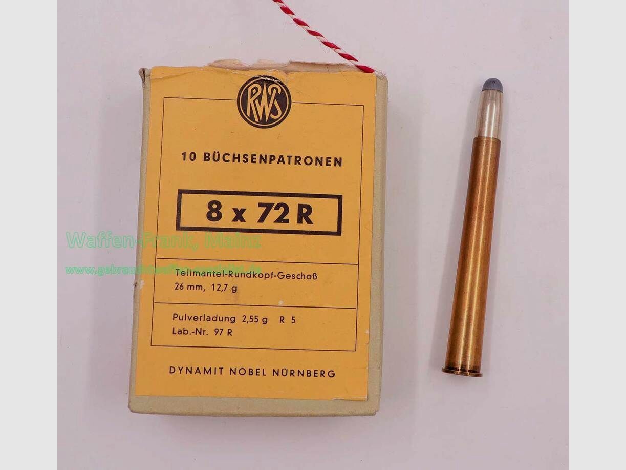 RWS (WZd.Fa.Rottweil) Büchsenpatronen