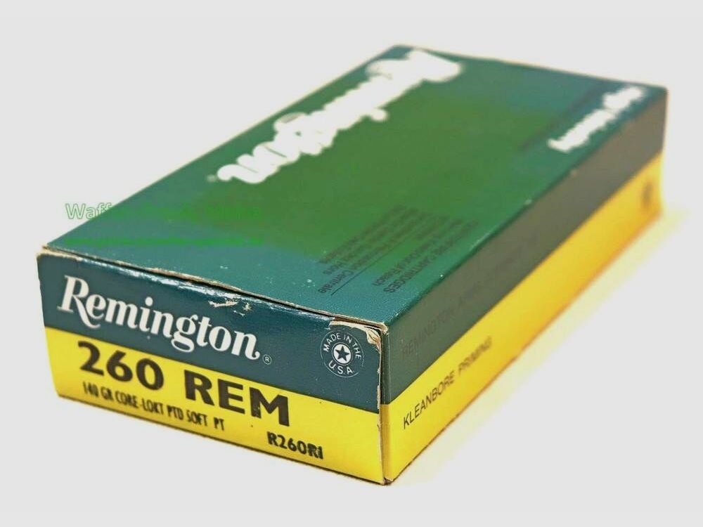 Remington - USA rifle cartridges .260 Rem