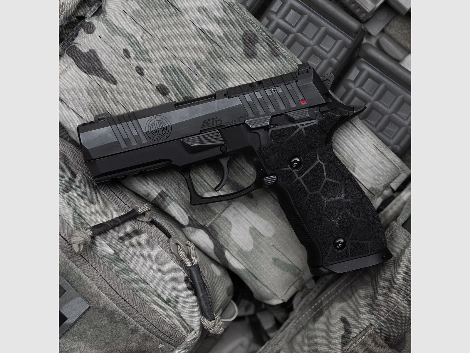 Steyr ATD Compact Comp 4" Optic Ready Pistole 9mm Luger