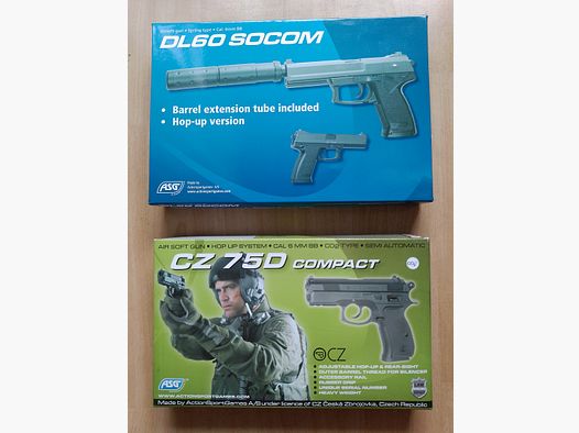 CZ 75 D Compact & DL 60 Socom 