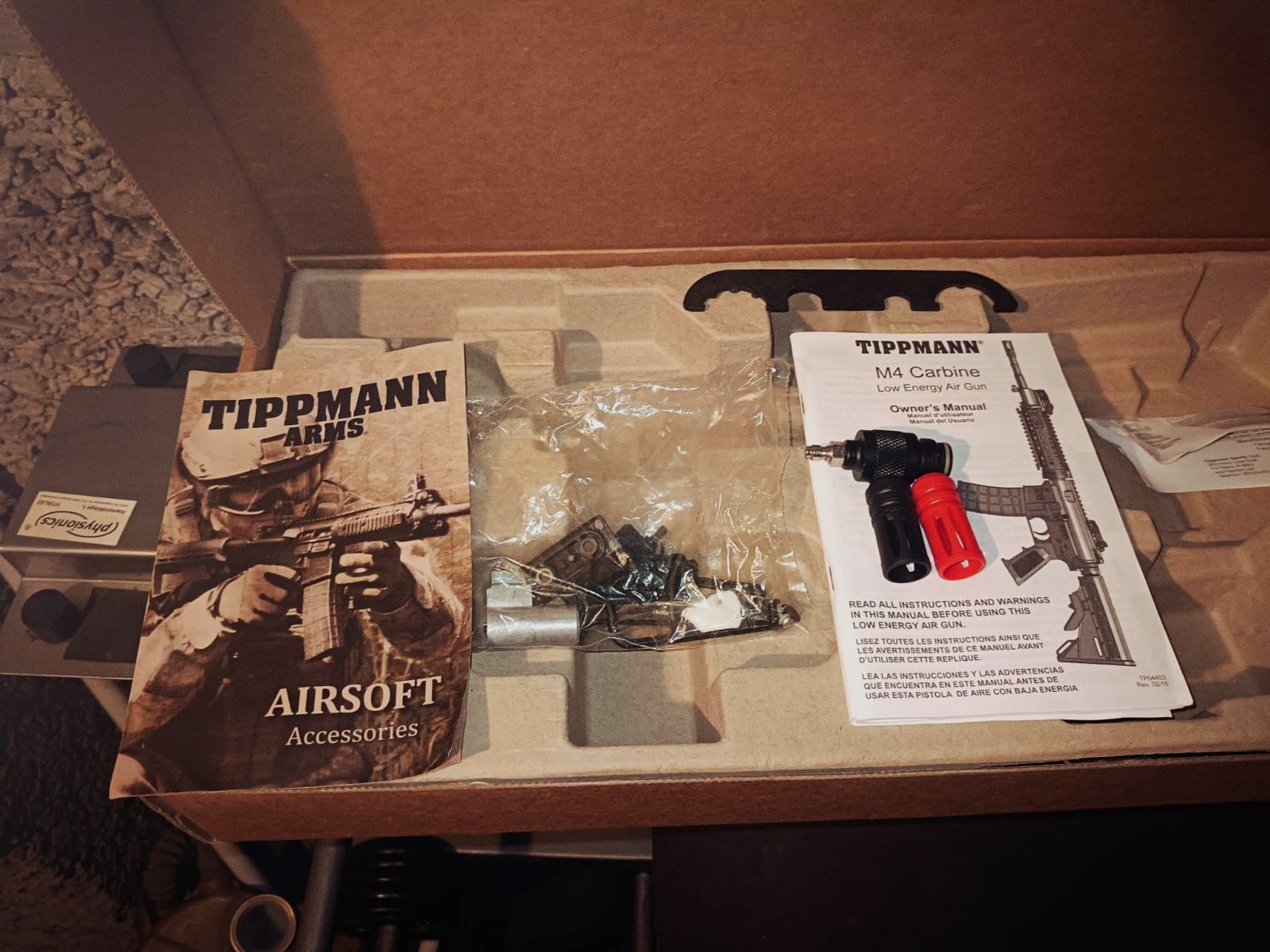 Tippmann M4 Carbine HPA set completo – usado, como nuevo – 6 magazines