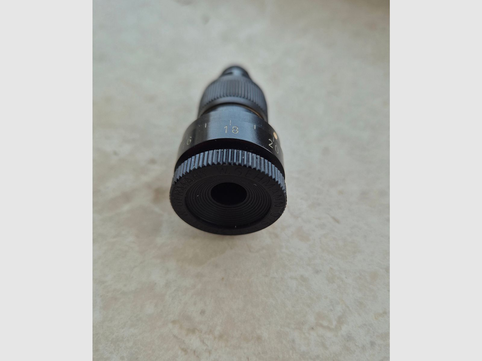 Gehmann verstellbare Iris mit Dioptrinverstellung