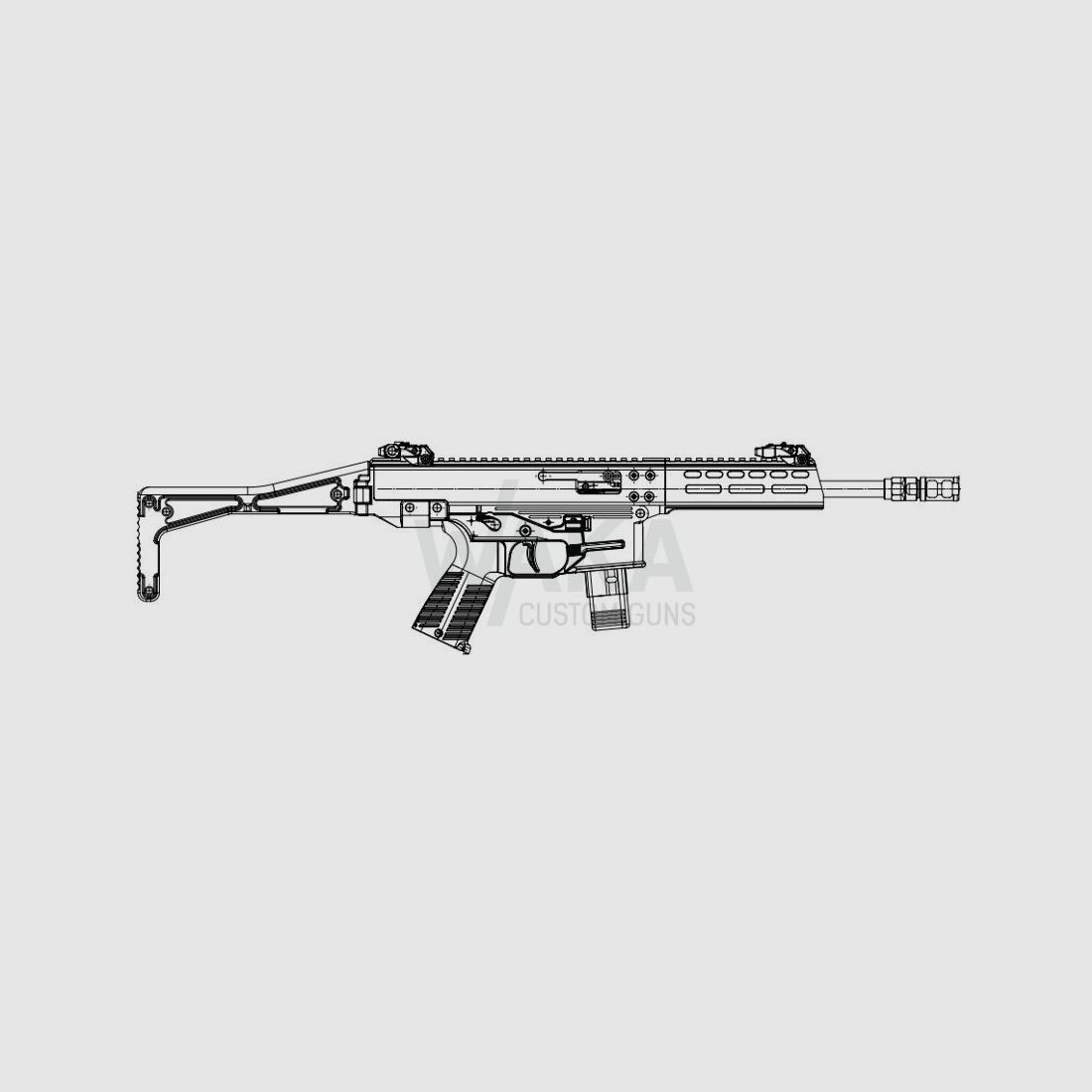 B&T Halbautomat GHM9 SPORT DE