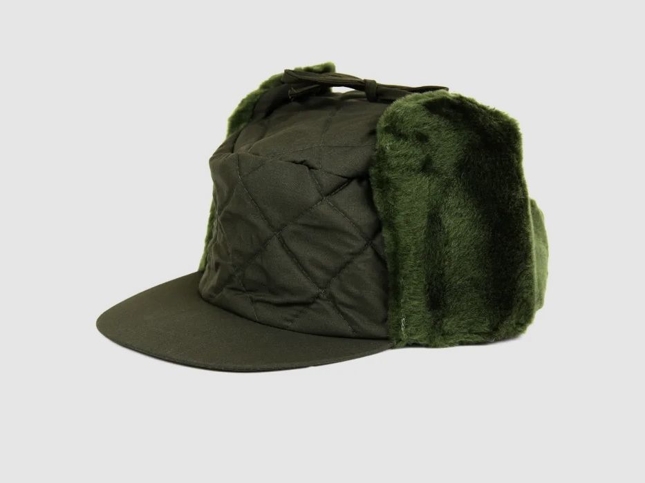 Winter hat with ear flaps Thinsulate olive size 61