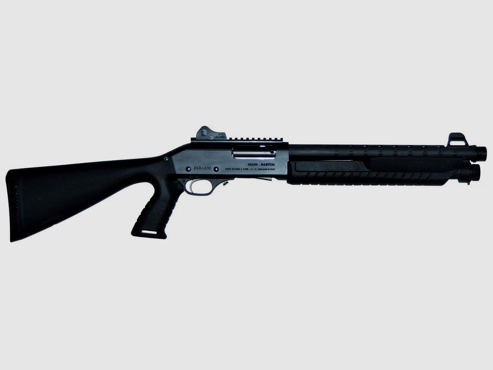 Fabarm Martial Ultrashort kal. 12/76, 14" Repetier z przednią rękojeścią, Pro Forces Swiss Edition