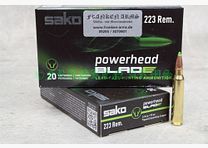 Sako Powerhead Blade .223Rem. 55gr. 3,56g 20 Stück Staffelpreise