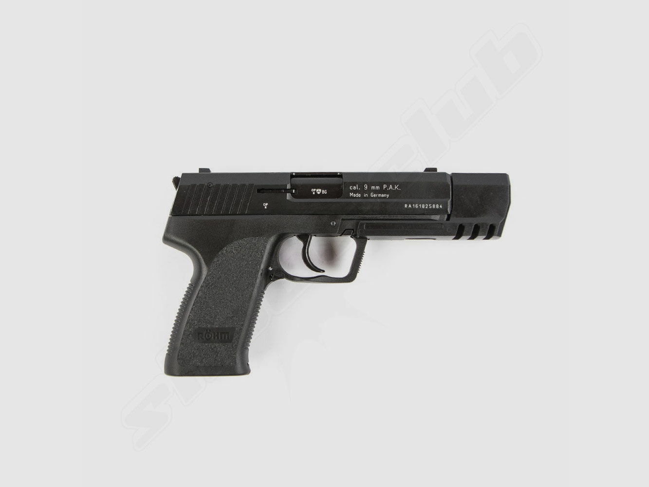Röhm RG 96 MATCH brüniert 9 mm P.A.K. Platzpatronen-Set