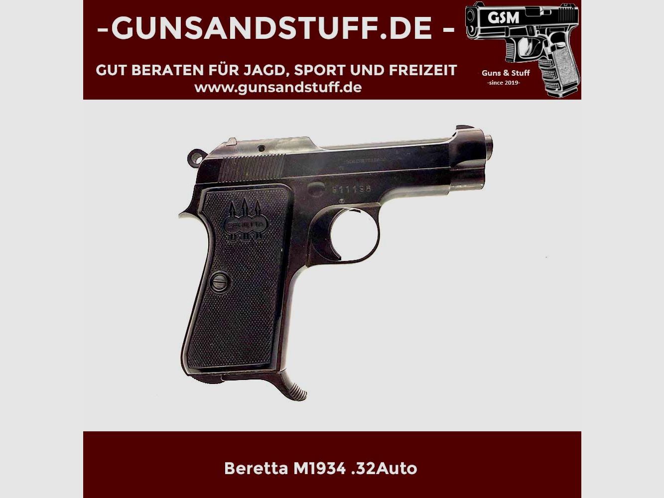 Beretta M1934 7,65mm Browning