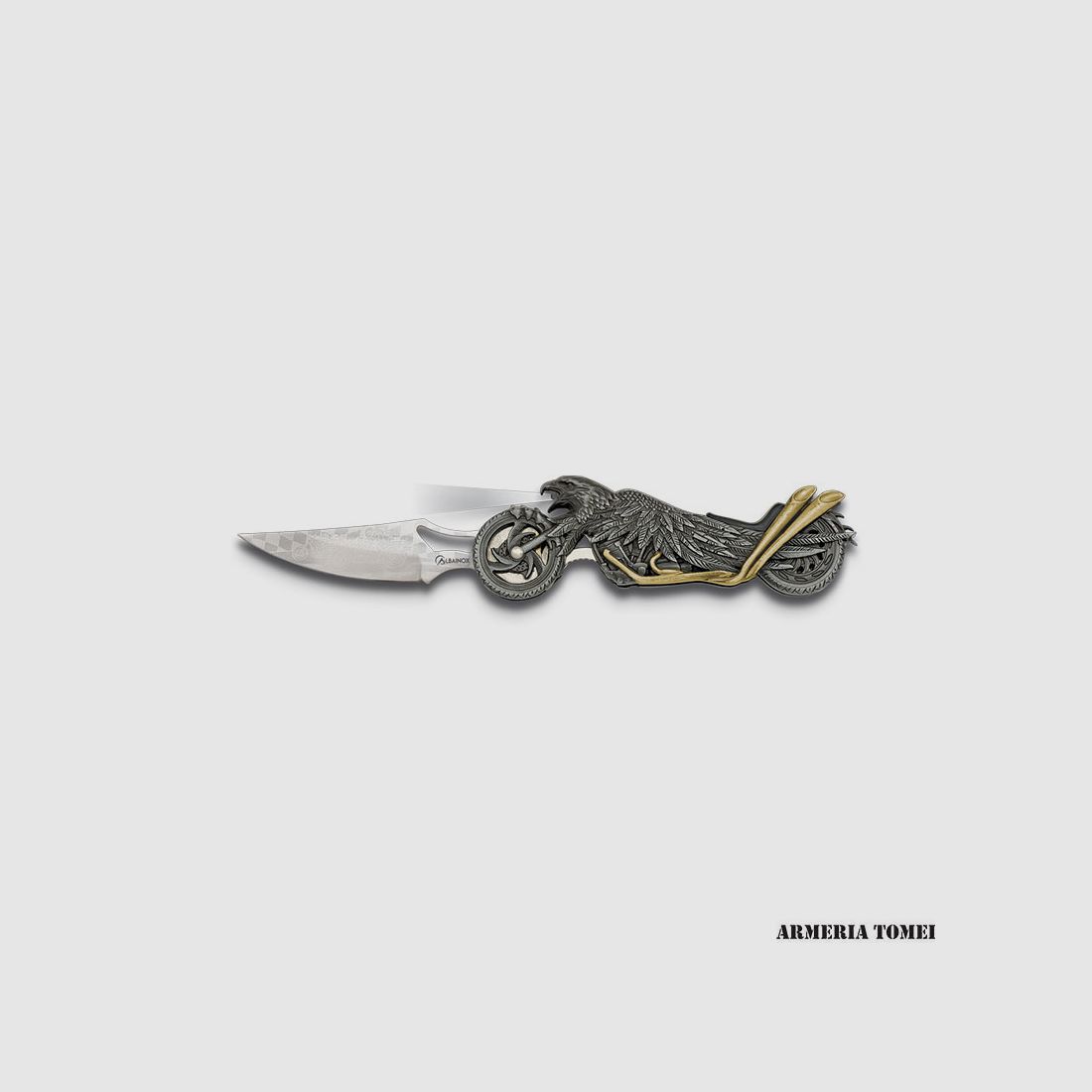 ALBAINOX – MESSER AQUILA RIDER MIT LED-LICHT