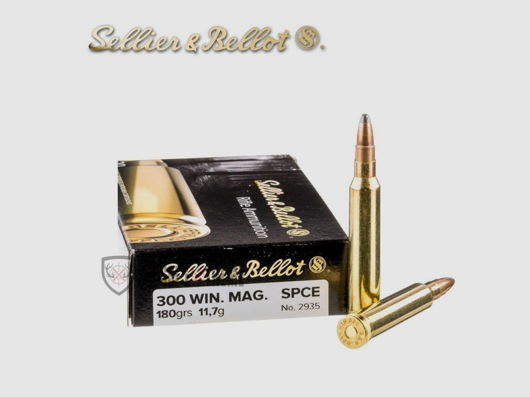 20 patronen S&B kal. 300 Win Mag 180gr SPCE