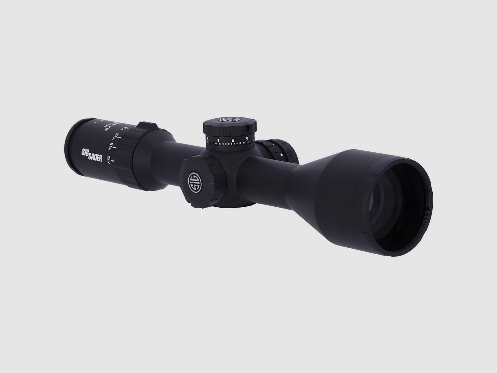 Sig Sauer WHISKEY5 3-15x52 MOA Milling Hunter telescopio de caza