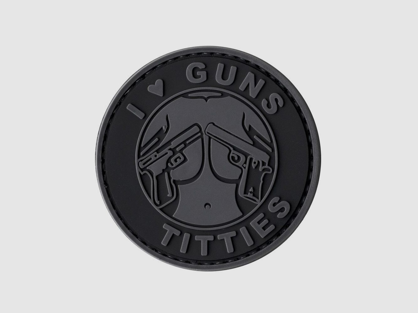 Guns and Titties Patch