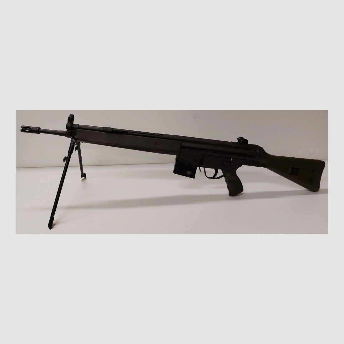Helennic Arms (EBO) Helennic Arms (EBO) Variant 1 G3 bipod with steel feet for trapezoidal foregrip, image 6 of 7
