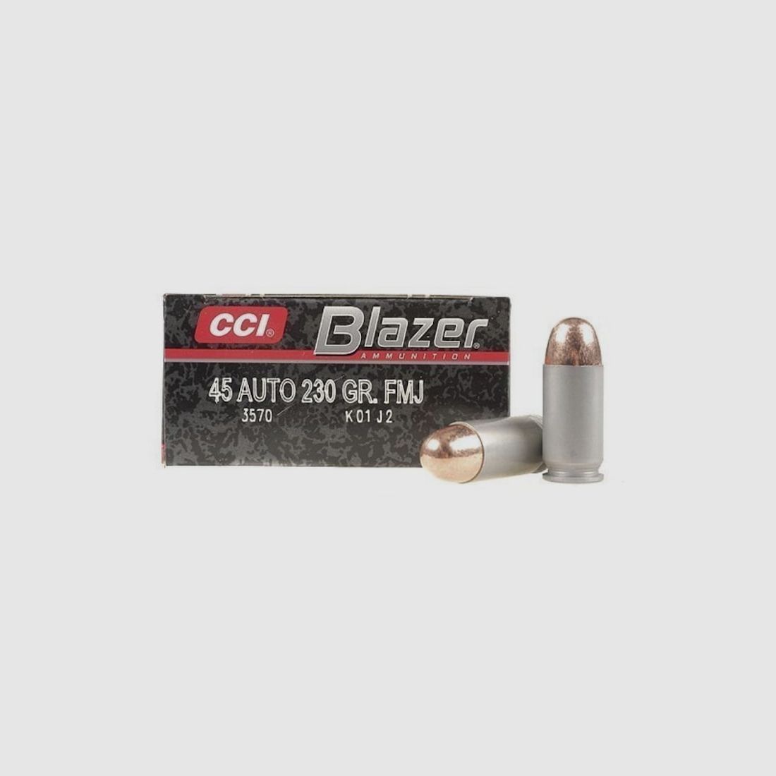 CCI Blazer Aluminum .45 ACP 230GR FMJ 50 cartridges