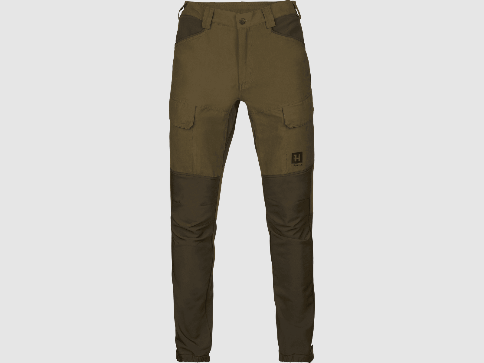 Härkila Skandinavische Hose Herren Dark olive/Willow green, 30", 50