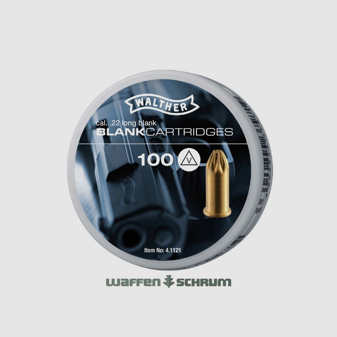 Walther blank cartridge .22 blank