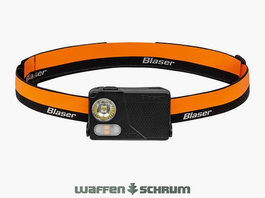 Blaser Stirnlampe HT 300 schwarz; Aluminium 300 Lumen
