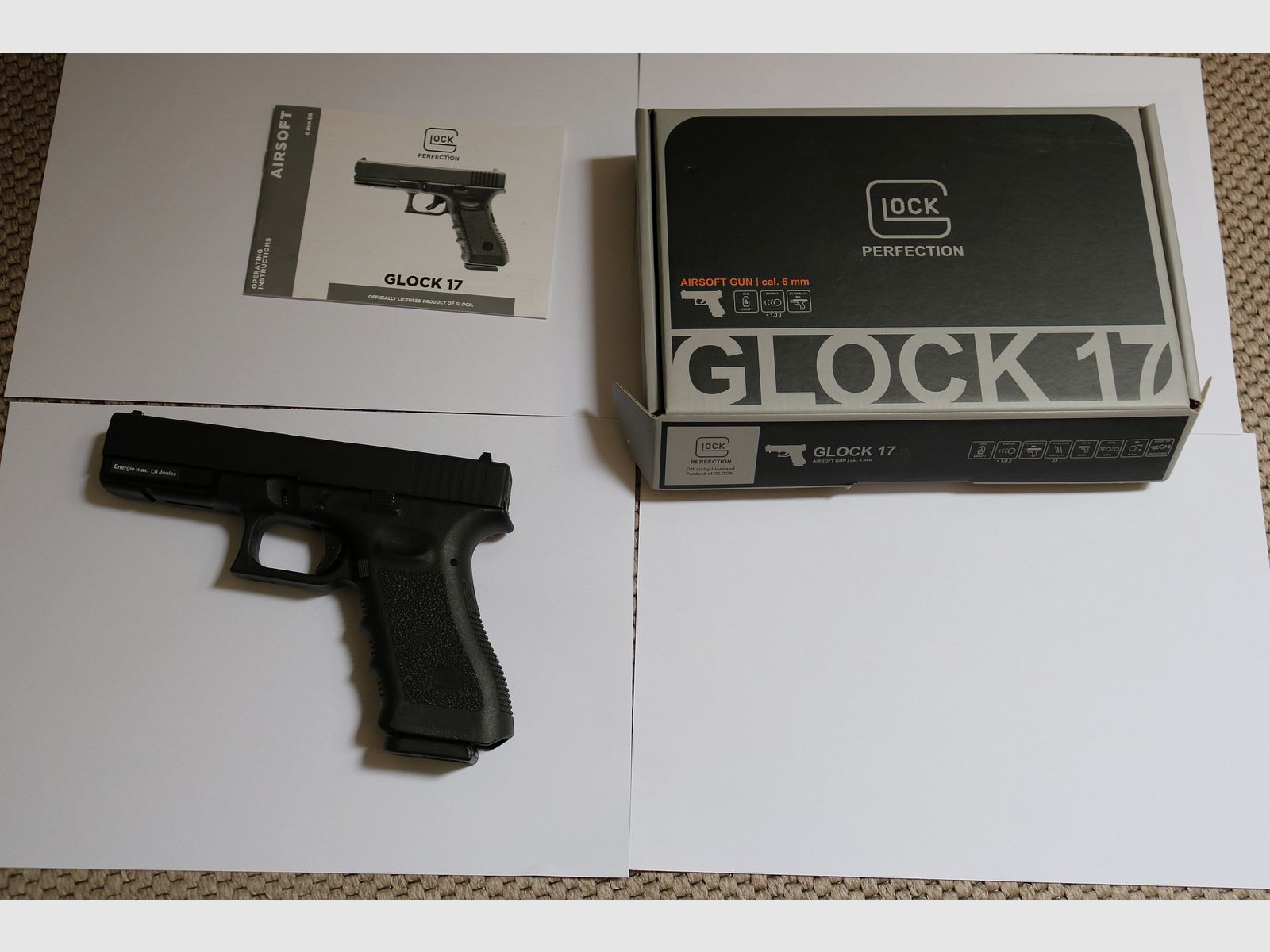 Airsoft Pistole Glock 17