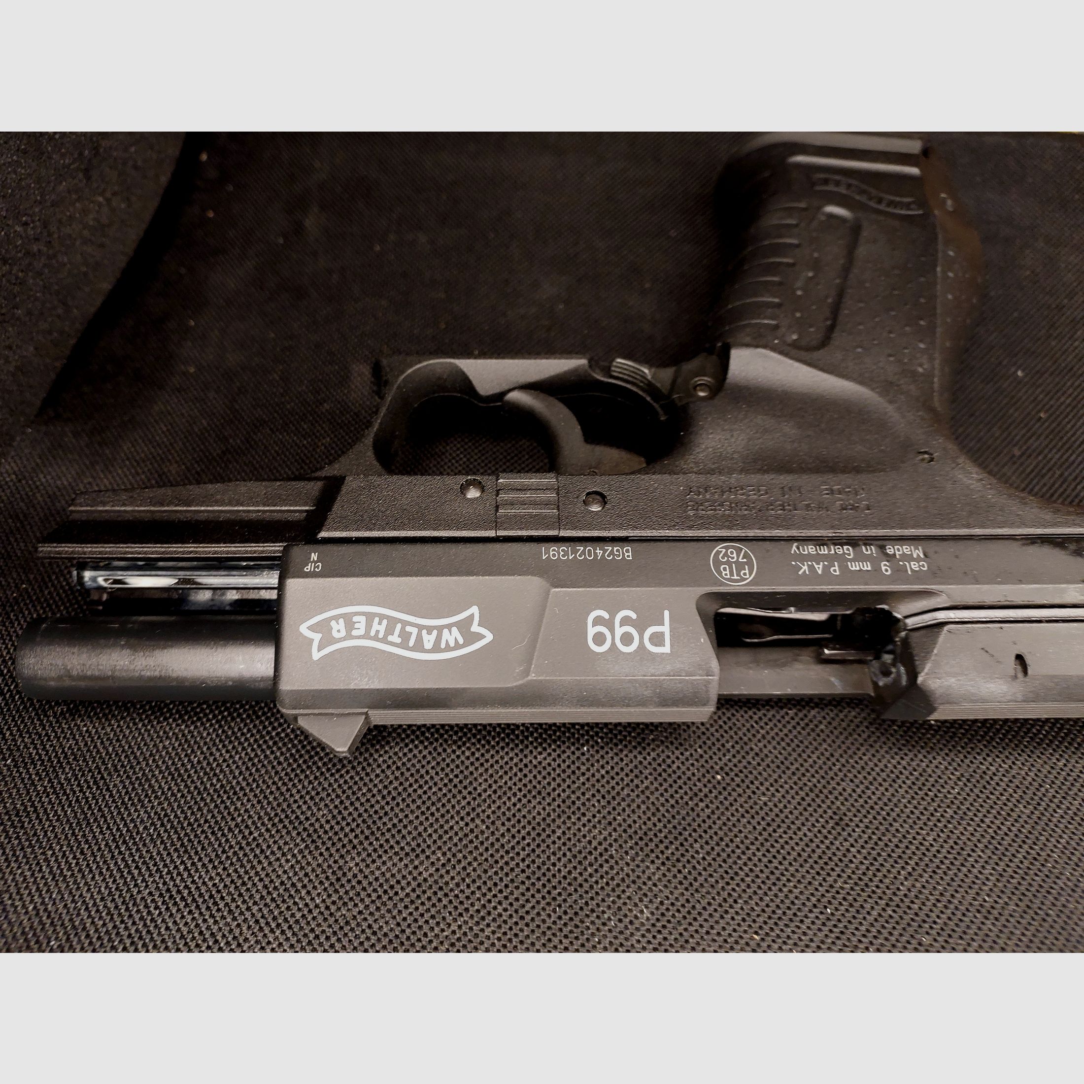 Walther P99 schreckschuss pistool 9mm P.A.K. (PTB 762) P 99