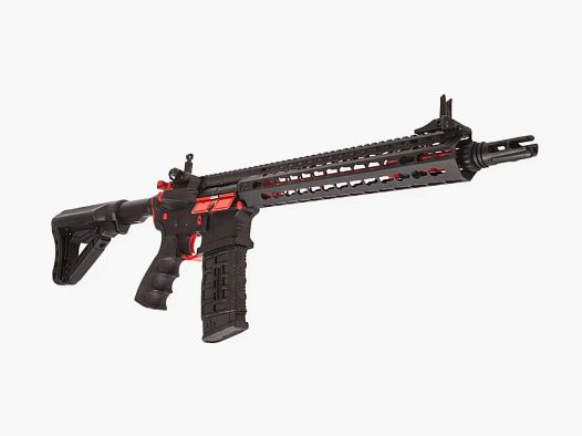 G&G CM16 ETU Keymod Softair SRXL 12" S-AEG, Red Edition