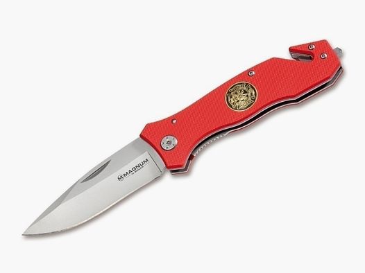 Taschenmesser Magnum Fire Brigade 42 Rettungsmesser §42a konform legal führen