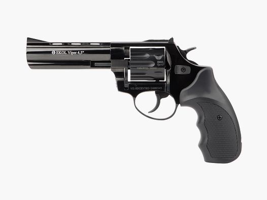 Ekol Viper 4,5'' Schwarz 9mm R. - Gas-Signal
