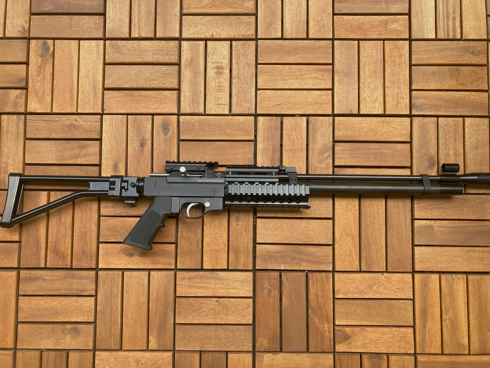 Diana Stormrider Luftgewehr Kaliber 4,5mm neuwertiger taktischer Umbau AK47 Galil Stil