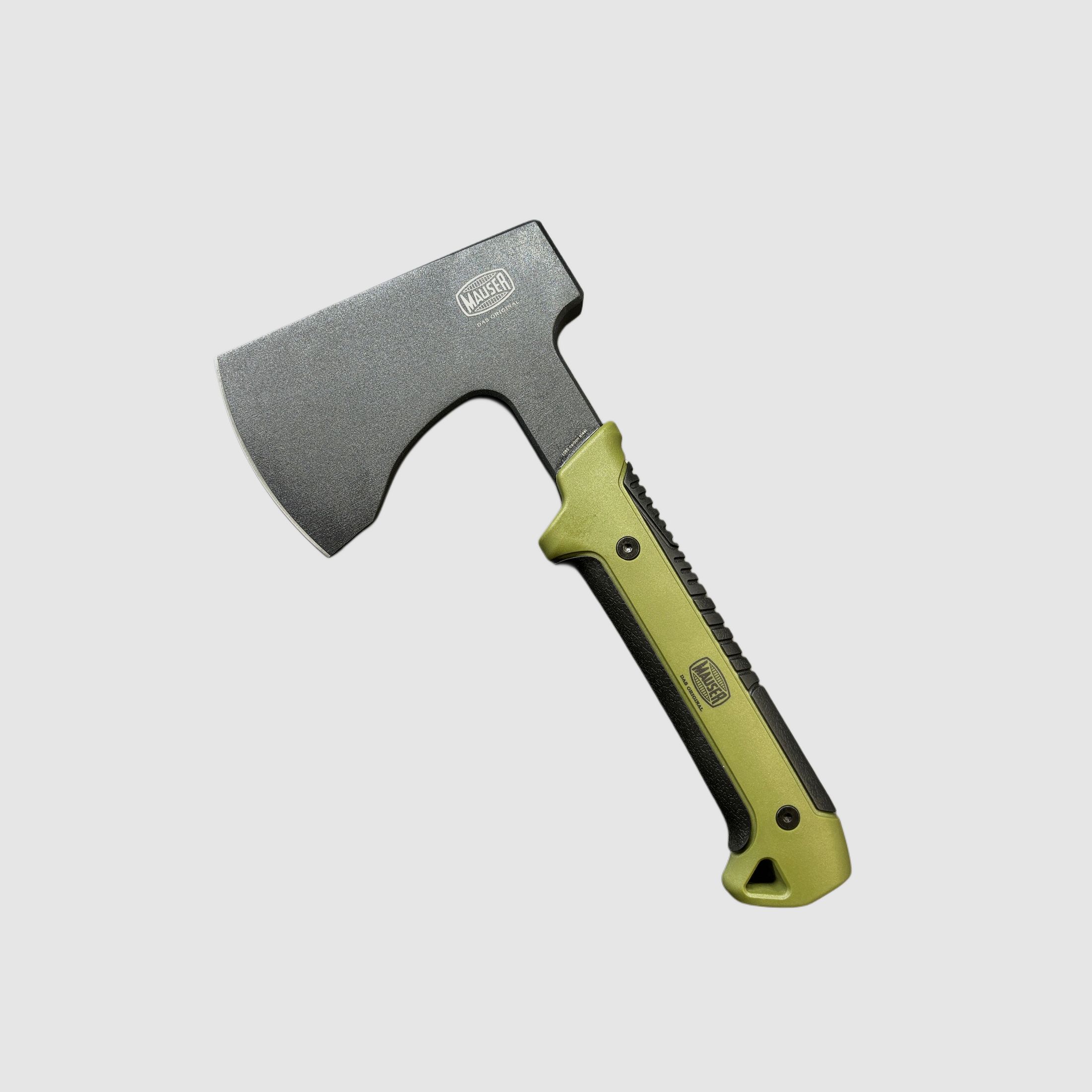 MAUSER Bijl Origineel Groen met Etui 80414840