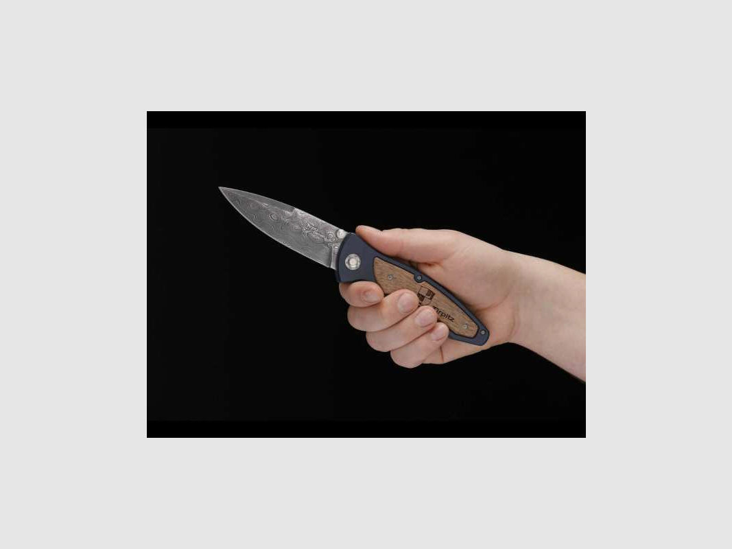 Cuchillo de bolsillo Böker Tirpitz Damast 300 capas