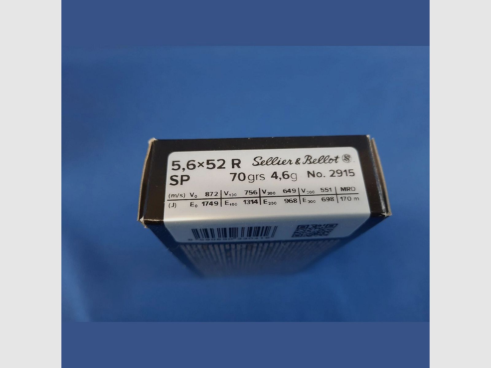 Sellier & Bellot 5,6×52 R Savage, Teilmantel 4,6g/70 grs. 20Stk., Bild 2 von 2