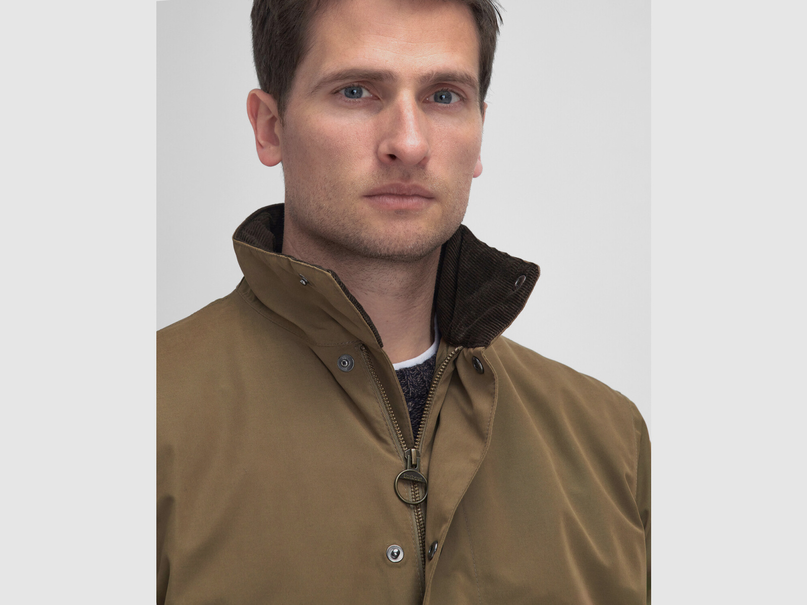 BARBOUR Spoonbill Winter Jacke Oliv