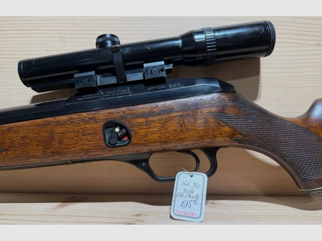 Heckler & Koch HK 940 repetitiegeweer kaliber 7×64, afbeelding 9 van 11
