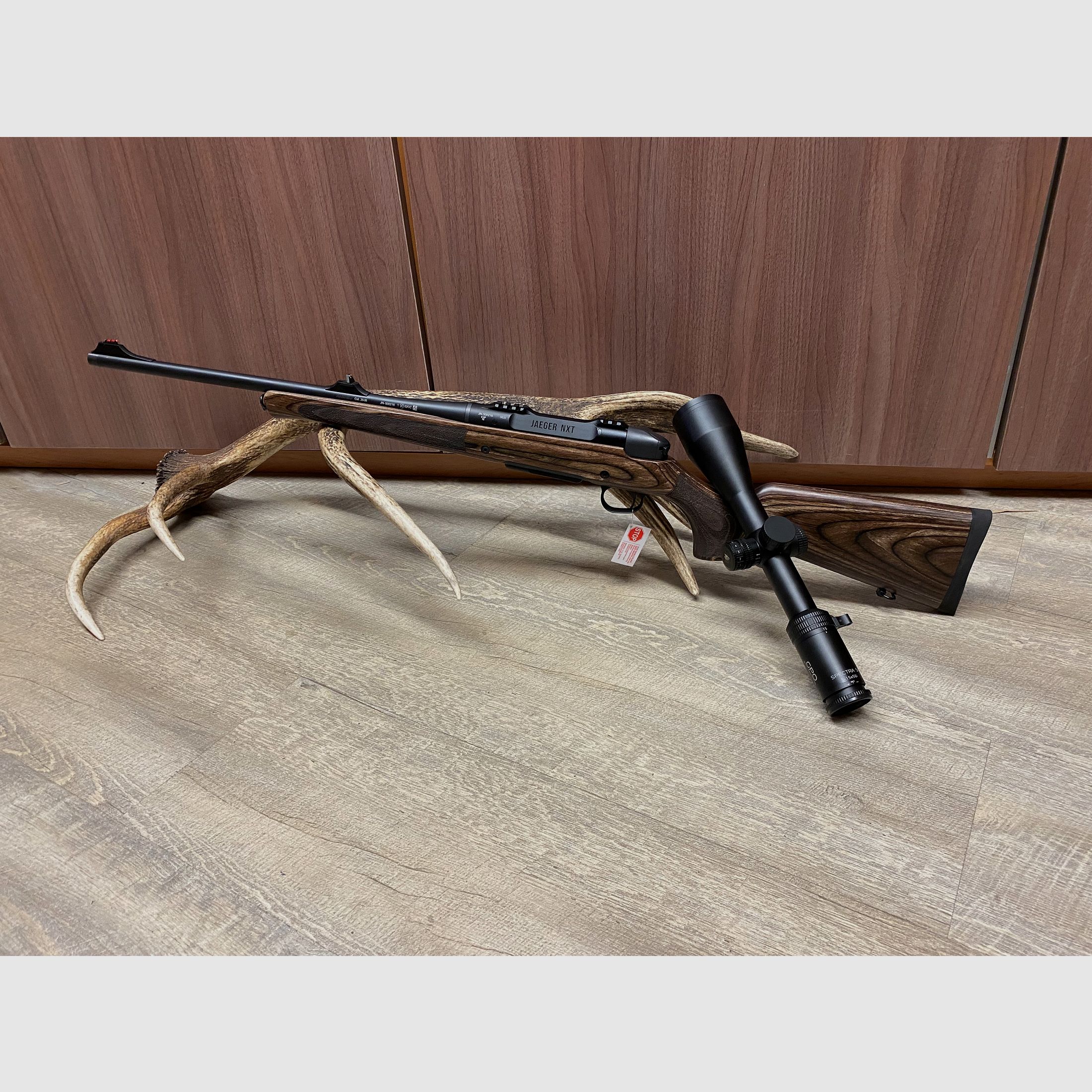 Haenel Jaeger NXT, with GPO Spectra 5x 3-15x56
