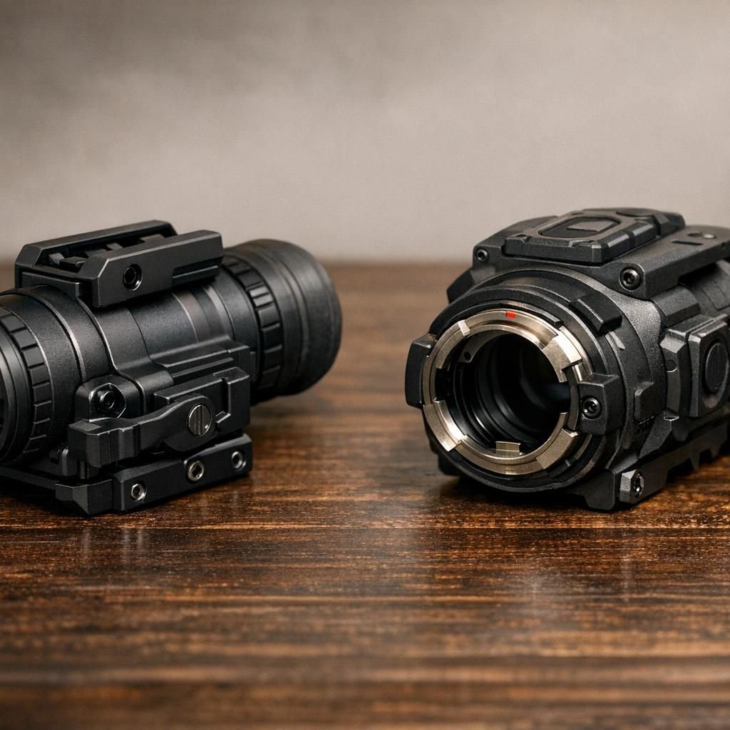 Nachtsicht vs. Wärmebild: Welche Halterung passt?