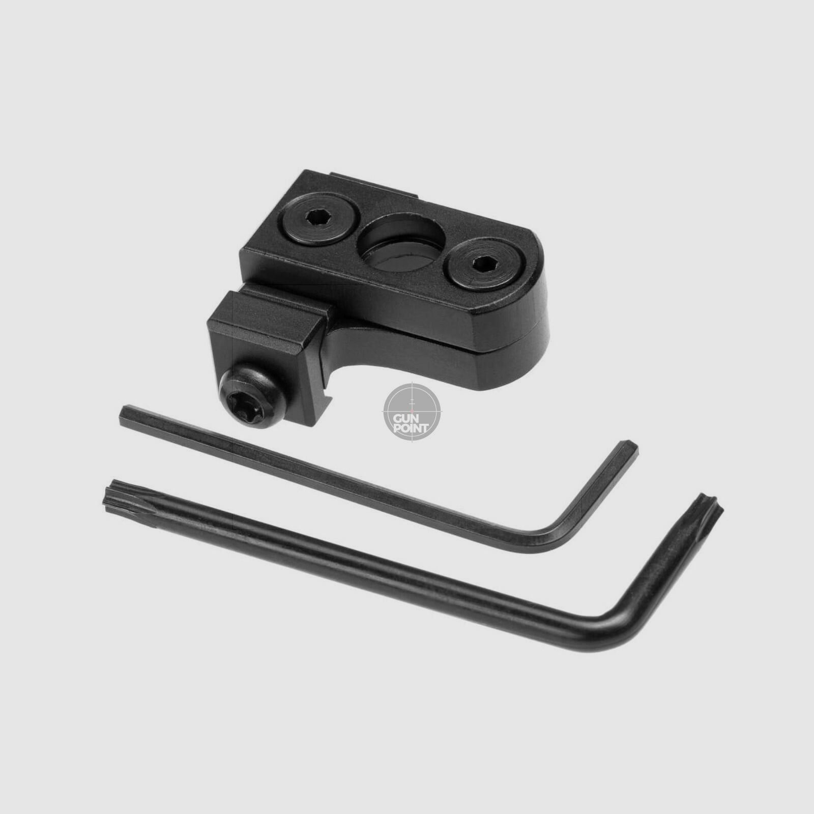 Leapers Picatinny/Keymod Compatible QD Sling Swivel Adaptor-Schwarz