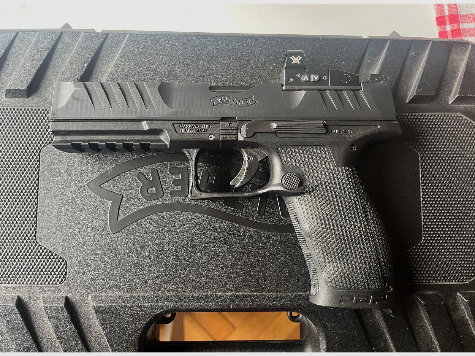 Walter PDP 5 Zoll, Vortex Venom, Holster AA1 Shooting
