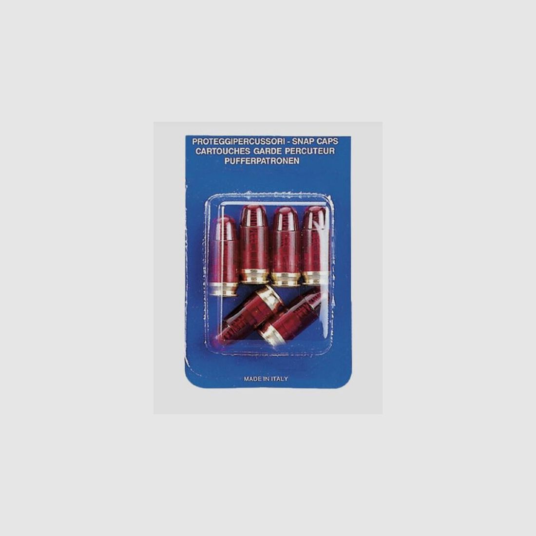 6 Pufferpatronen für Kurzwaffe Kal. .45