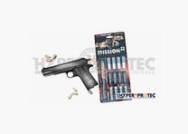 Pack Colt 1911 A1 + balles à blanc + fusées