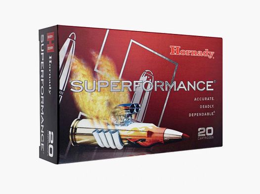 Hornady 814904 6,5 Creedmoor Superformance CX 7,8g 120gr. bleifrei Büchsenmunition