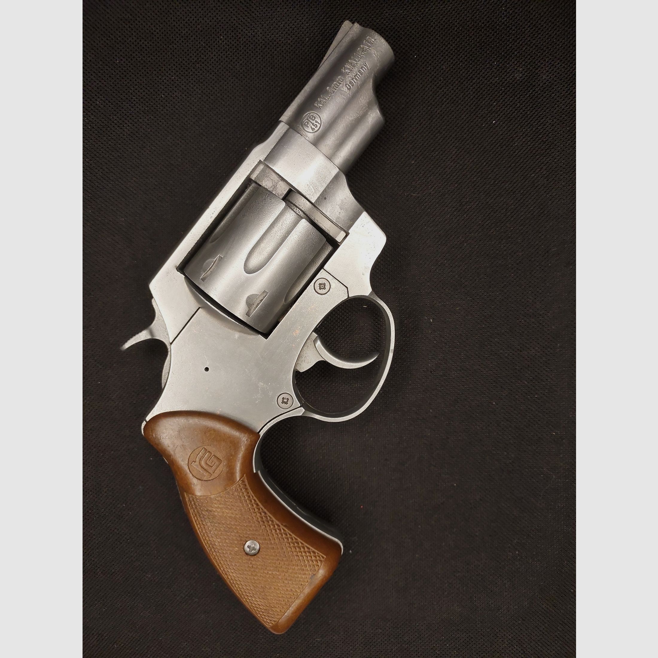 Röhm RG89 Schreckschuss Revolver Steel (PTB 451) Unikat!